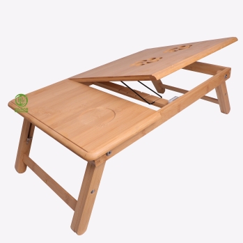 Bamboo Folding Labtop Table
